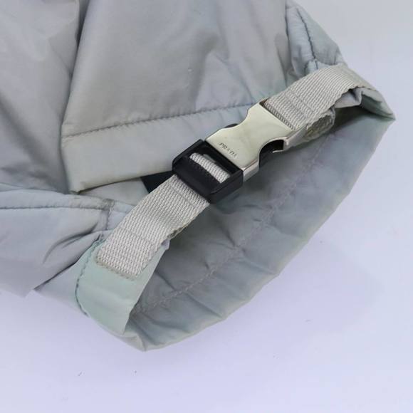 PRADA Sports Backpack Nylon Gray Auth 75123 - Picture 6 of 16